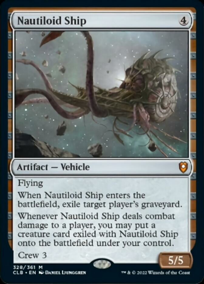 Nautiloid Ship [Commander Legends: Battle for Baldur's Gate] - Trinity Hobby