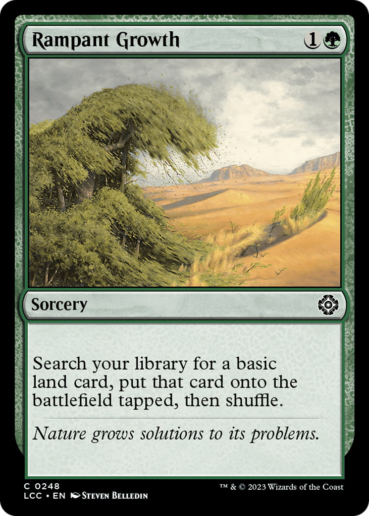 Rampant Growth [The Lost Caverns of Ixalan Commander] - Trinity Hobby