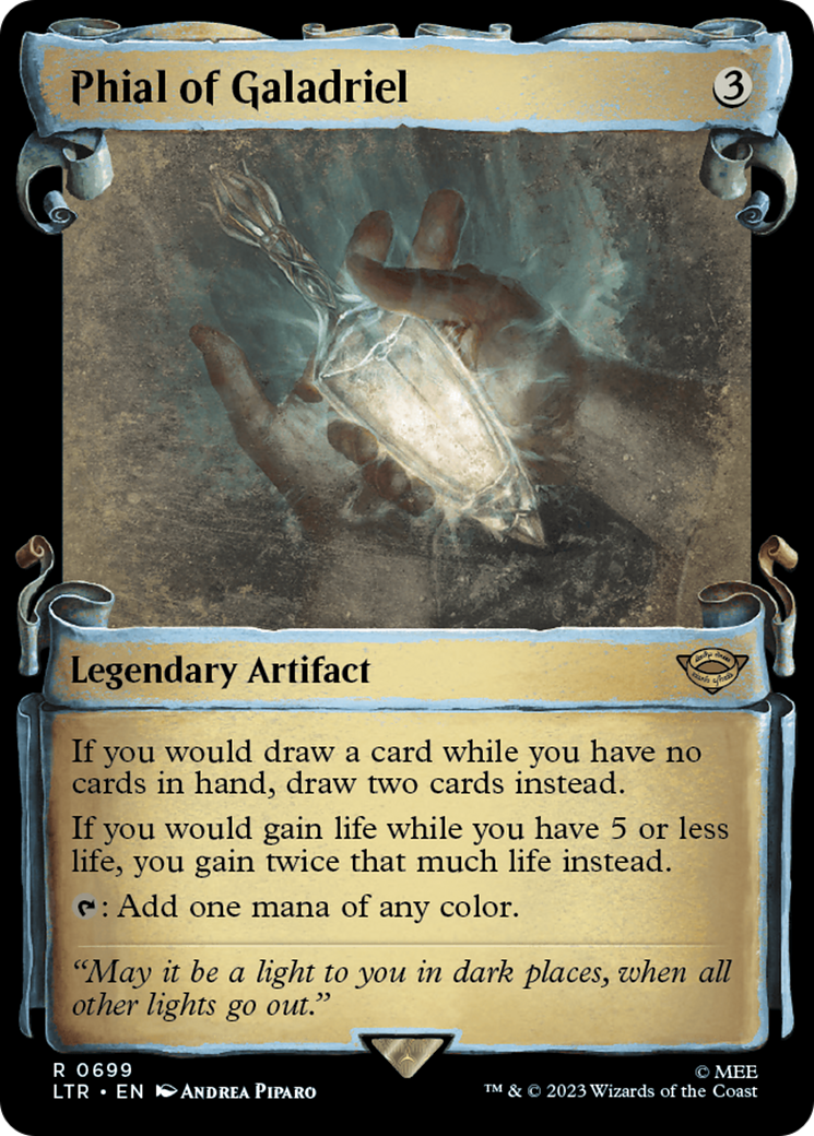Phial of Galadriel [The Lord of the Rings: Tales of Middle-Earth Showcase Scrolls] - Trinity Hobby