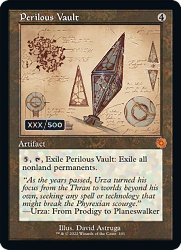 Perilous Vault (Retro Schematic) (Serialized) [The Brothers' War Retro Artifacts] - Trinity Hobby