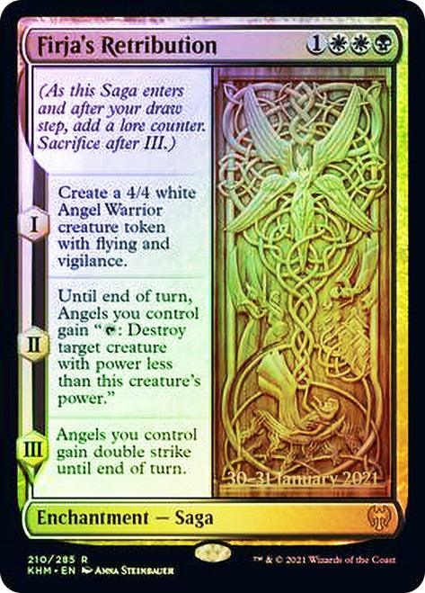 Firja's Retribution [Kaldheim Prerelease Promos] - Trinity Hobby