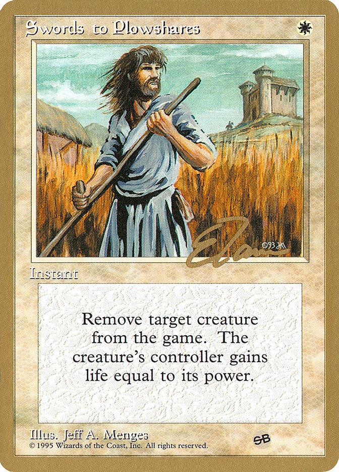 Swords to Plowshares (Eric Tam) (SB) [Pro Tour Collector Set] - Trinity Hobby