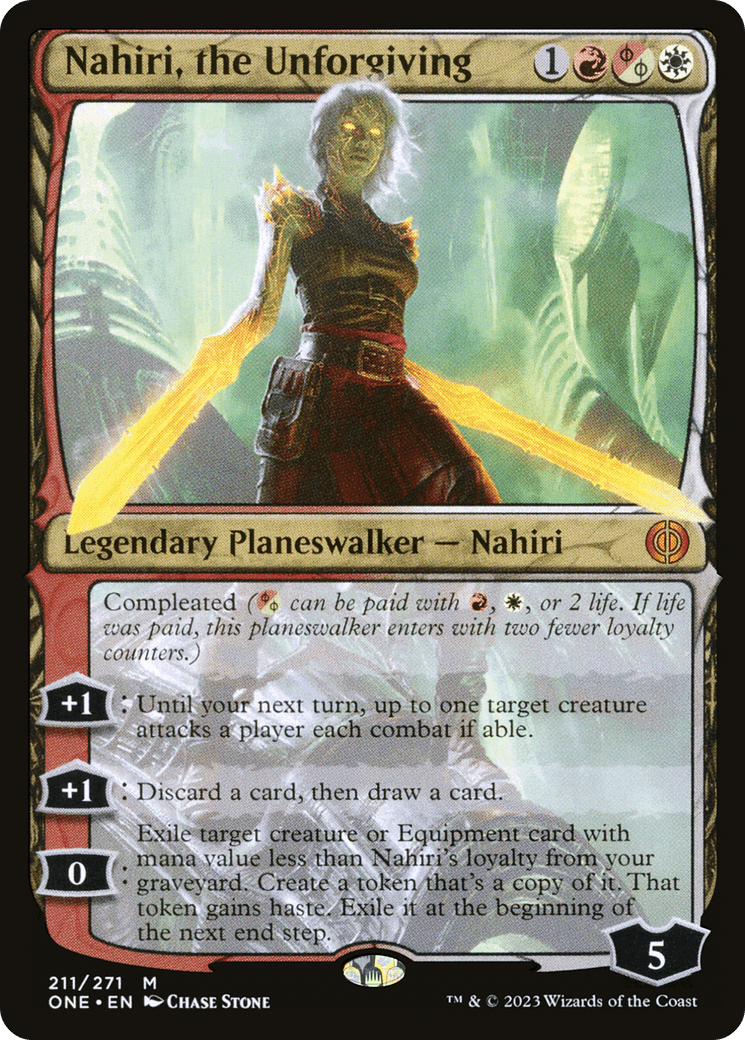 Nahiri, the Unforgiving [Phyrexia: All Will Be One] - Trinity Hobby