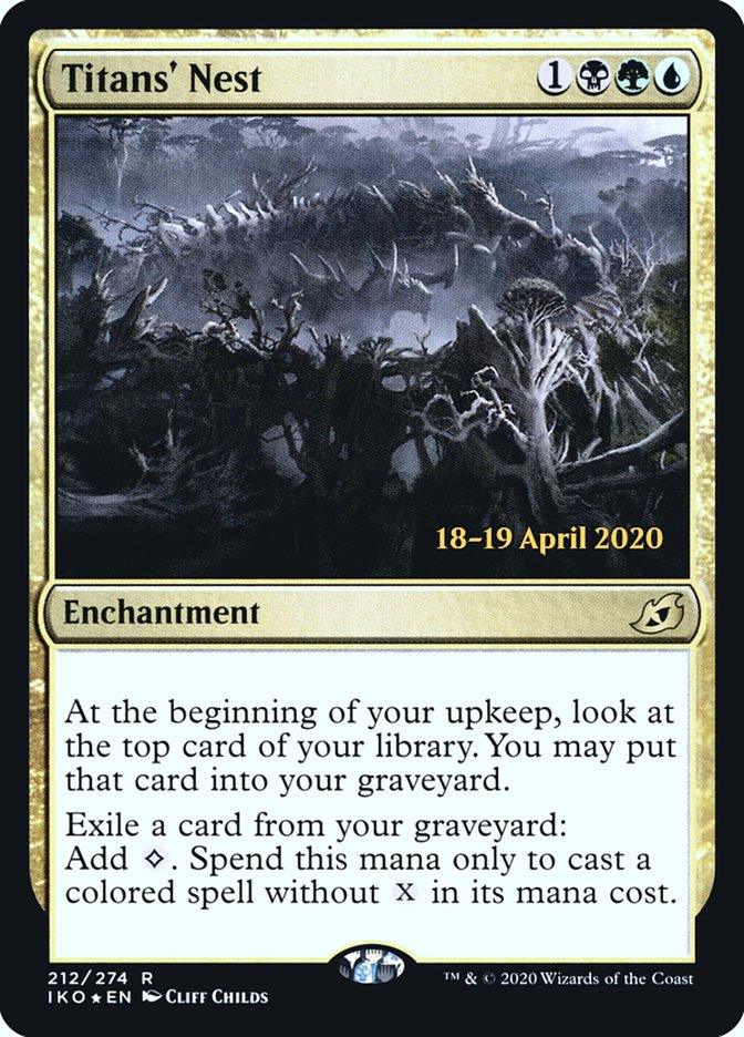 Titans' Nest [Ikoria: Lair of Behemoths Prerelease Promos] - Trinity Hobby