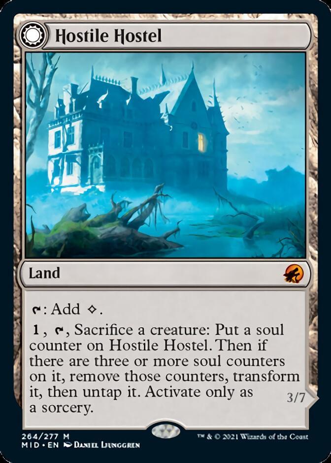 Hostile Hostel // Creeping Inn [Innistrad: Midnight Hunt] - Trinity Hobby