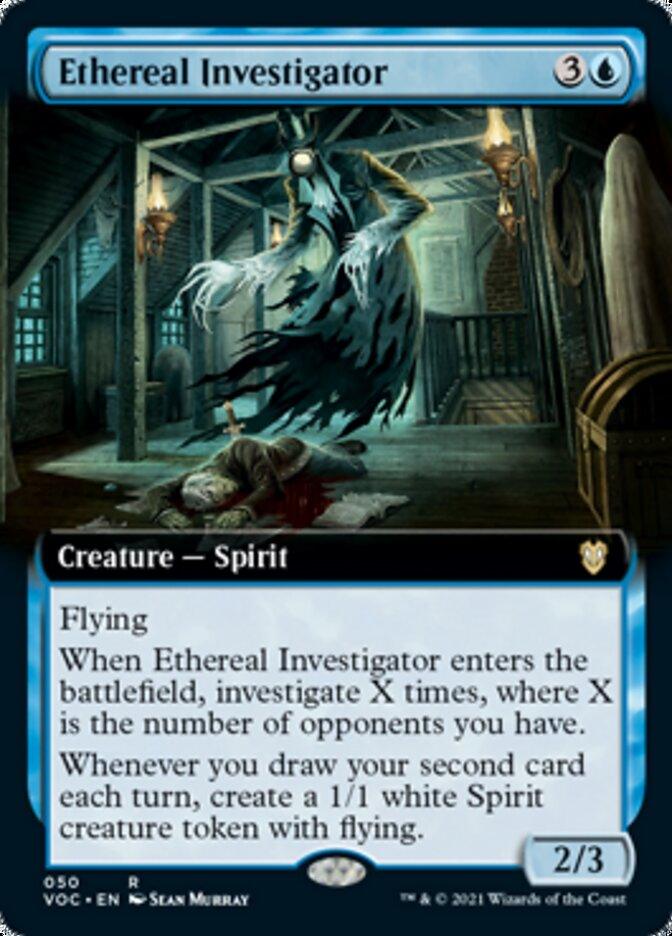 Ethereal Investigator (Extended Art) [Innistrad: Crimson Vow Commander] - Trinity Hobby