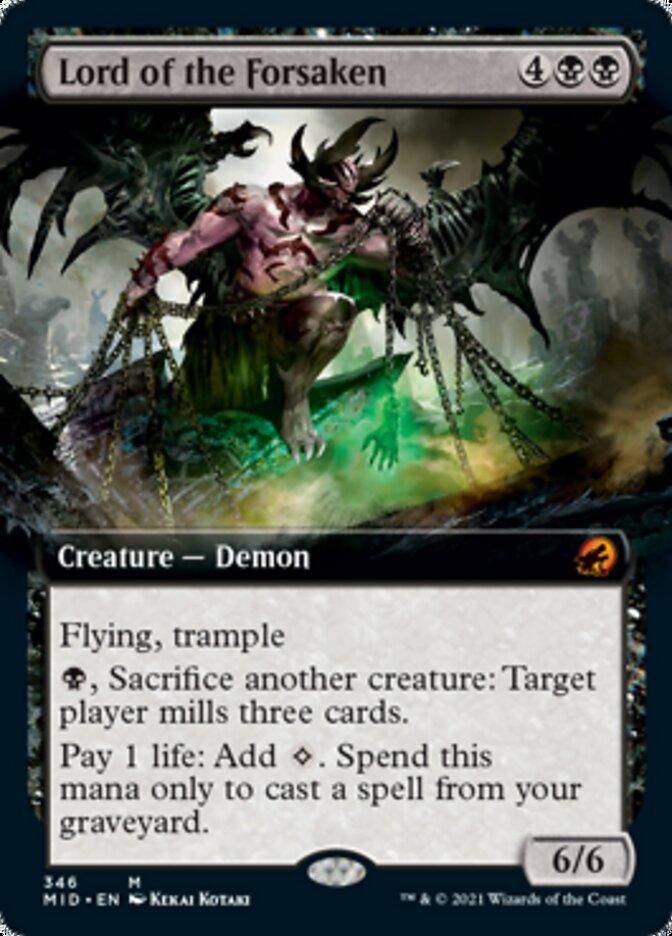 Lord of the Forsaken (Extended Art) [Innistrad: Midnight Hunt] - Trinity Hobby