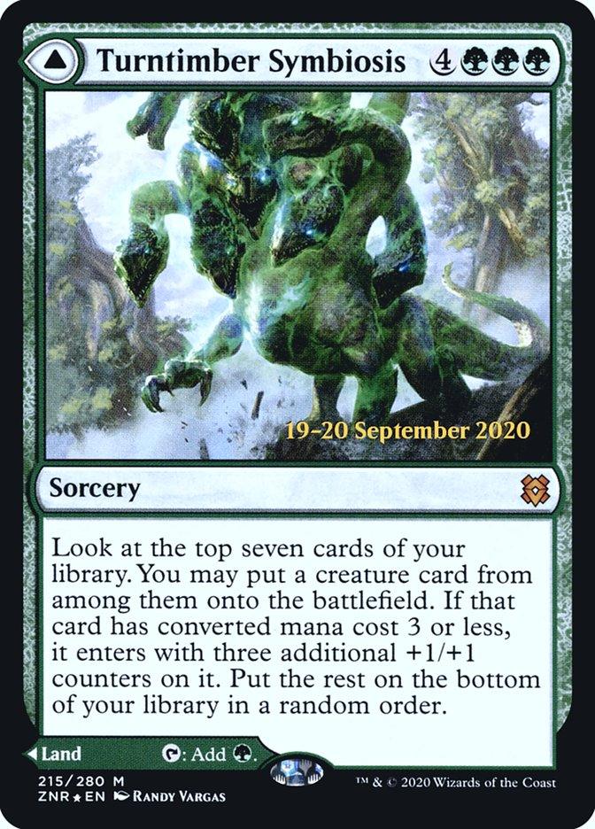 Turntimber Symbiosis // Turntimber, Serpentine Wood [Zendikar Rising Prerelease Promos] - Trinity Hobby