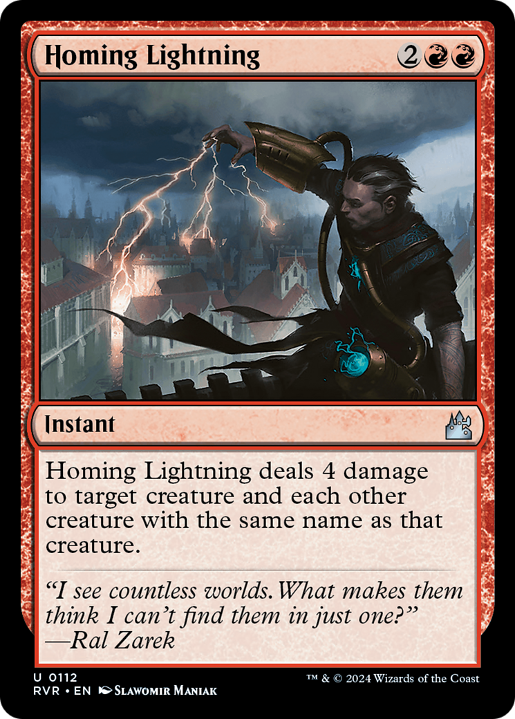 Homing Lightning [Ravnica Remastered] - Trinity Hobby