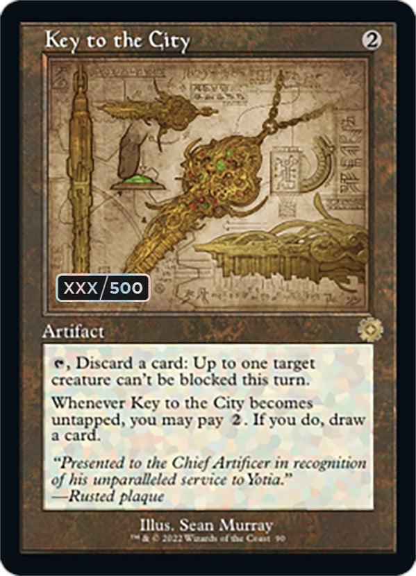 Key to the City (Retro Schematic) (Serialized) [The Brothers' War Retro Artifacts] - Trinity Hobby