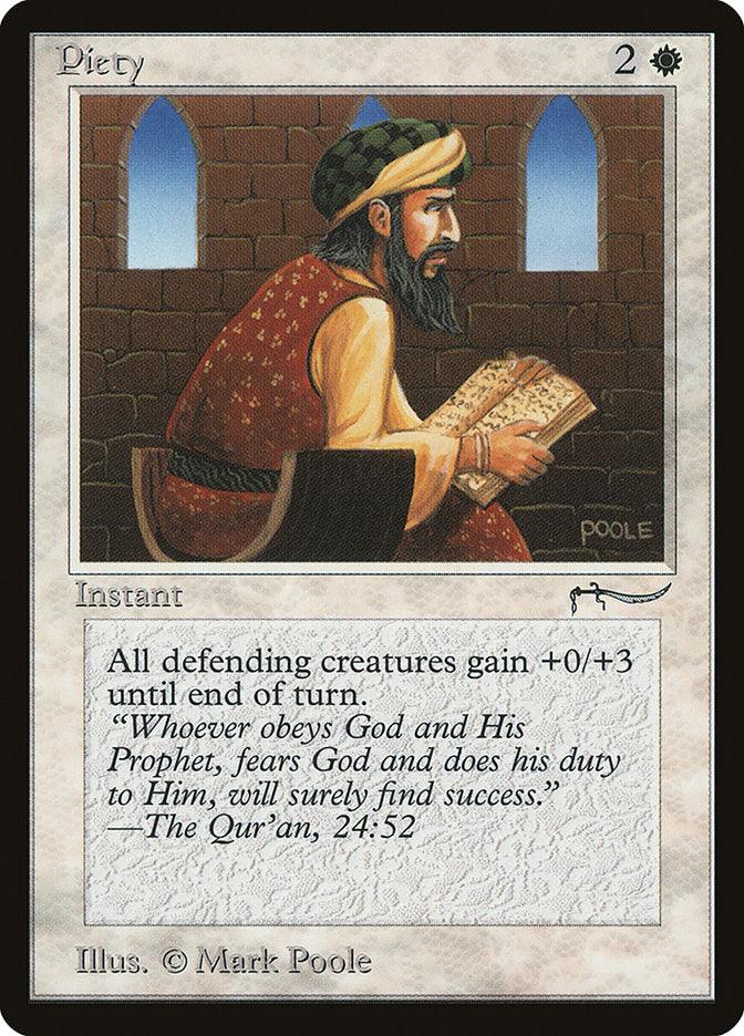 Piety (Light Mana Cost) [Arabian Nights] - Trinity Hobby