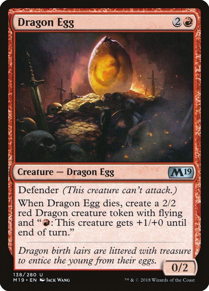 Dragon Egg [Core Set 2019] - Trinity Hobby