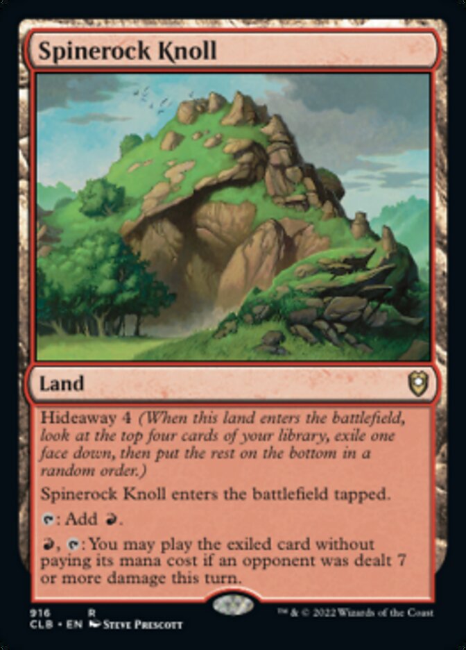 Spinerock Knoll [Commander Legends: Battle for Baldur's Gate] - Trinity Hobby
