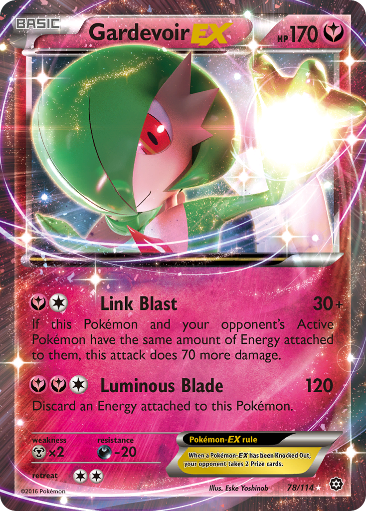 Gardevoir EX (78/114) [XY: Steam Siege] - Trinity Hobby