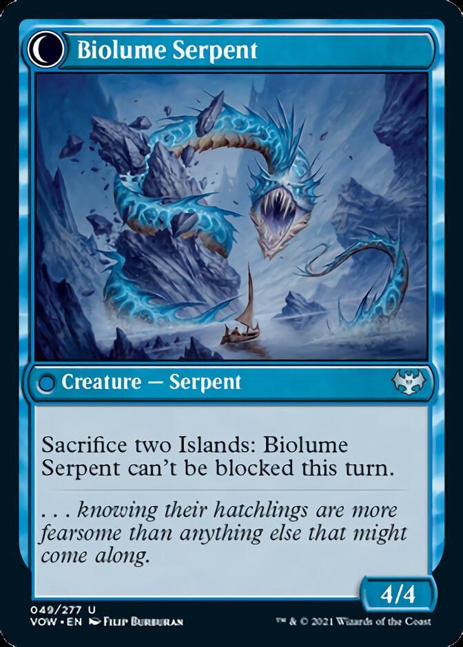 Biolume Egg // Biolume Serpent [Innistrad: Crimson Vow] - Trinity Hobby