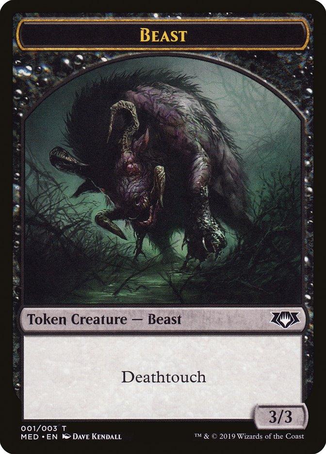Beast Token [Mythic Edition Tokens] - Trinity Hobby