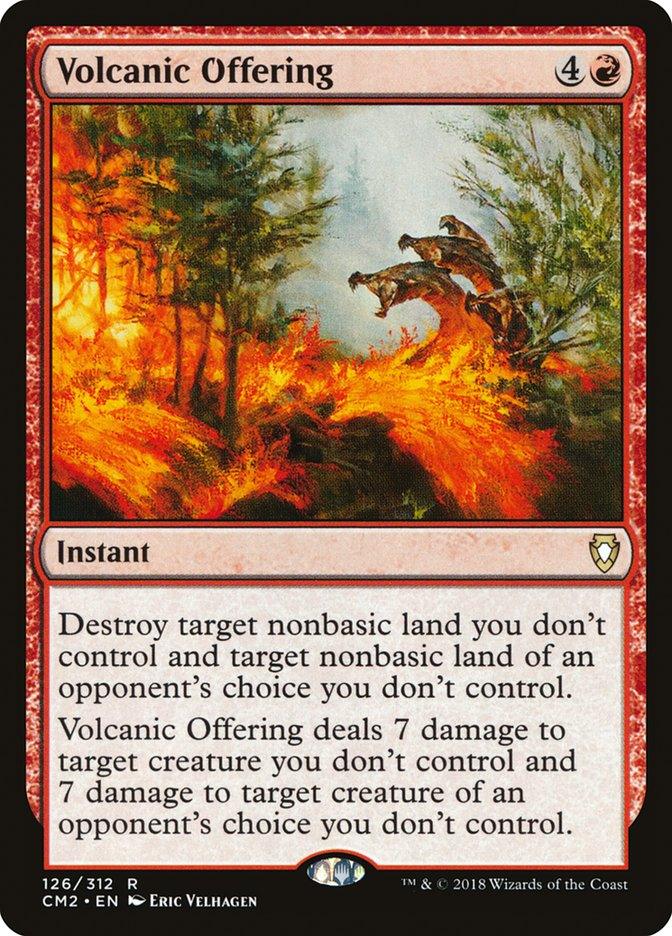 Volcanic Offering [Commander Anthology Volume II] - Trinity Hobby