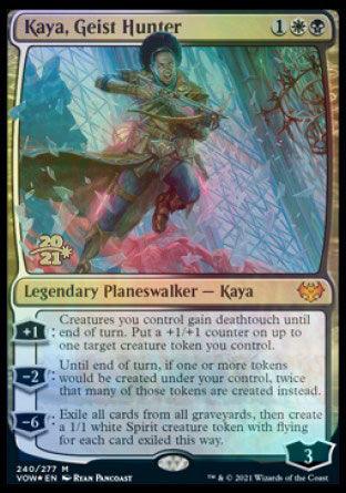 Kaya, Geist Hunter [Innistrad: Crimson Vow Prerelease Promos] - Trinity Hobby