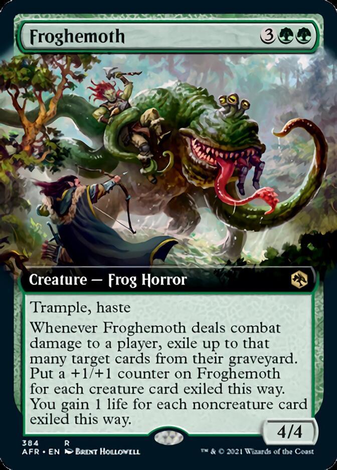 Froghemoth (Extended Art) [Dungeons & Dragons: Adventures in the Forgotten Realms] - Trinity Hobby