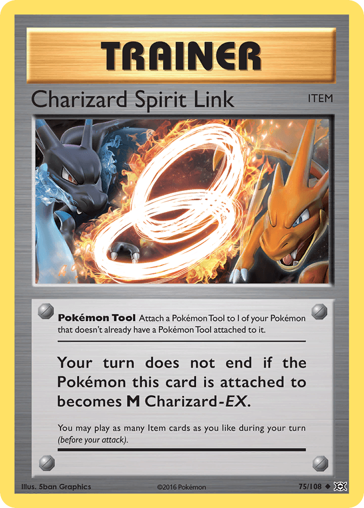 Charizard Spirit Link (75/108) [XY: Evolutions] - Trinity Hobby