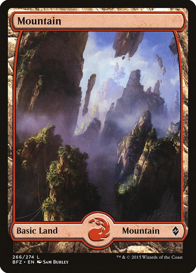 Mountain (266) [Battle for Zendikar] - Trinity Hobby