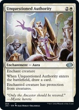 Unquestioned Authority [Jumpstart 2022] - Trinity Hobby