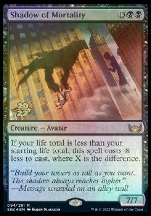 Shadow of Mortality [Streets of New Capenna Prerelease Promos] - Trinity Hobby