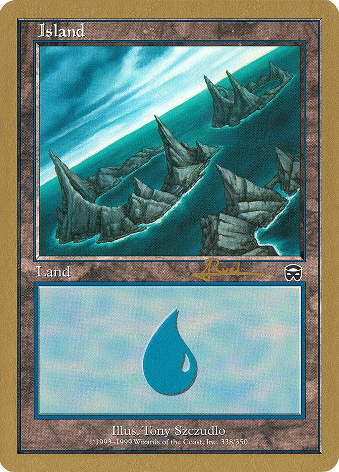 Island (ar338) (Antoine Ruel) [World Championship Decks 2001] - Trinity Hobby