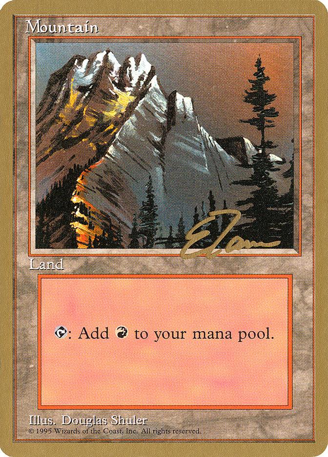 Mountain (et373) (Eric Tam) [Pro Tour Collector Set] - Trinity Hobby