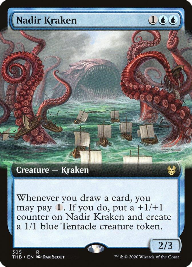 Nadir Kraken (Extended Art) [Theros Beyond Death] - Trinity Hobby