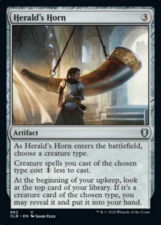 Herald's Horn [Commander Legends: Battle for Baldur's Gate] - Trinity Hobby