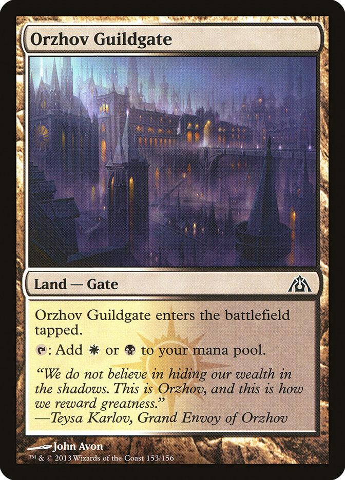 Orzhov Guildgate [Dragon's Maze] - Trinity Hobby
