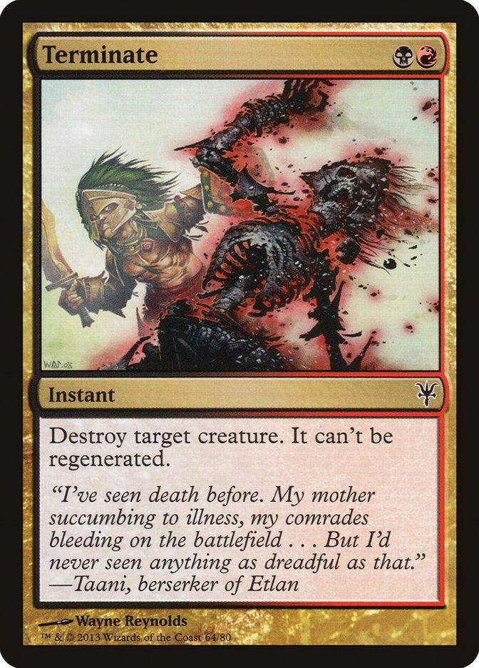 Terminate [Duel Decks: Sorin vs. Tibalt] - Trinity Hobby