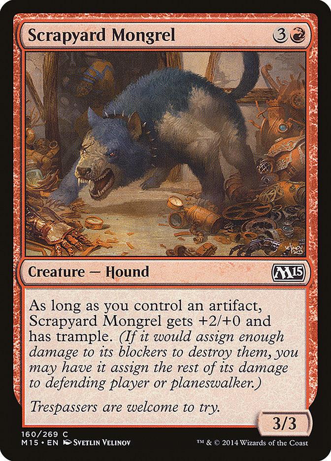 Scrapyard Mongrel [Magic 2015] - Trinity Hobby