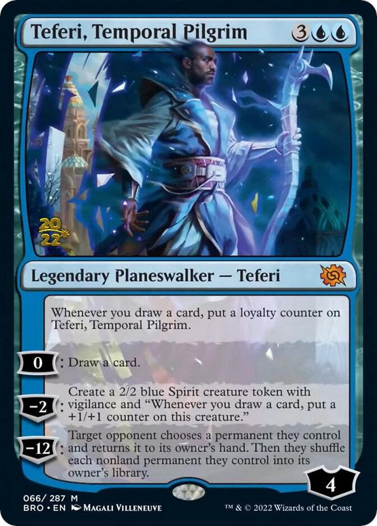 Teferi, Temporal Pilgrim [The Brothers' War Prerelease Promos] - Trinity Hobby