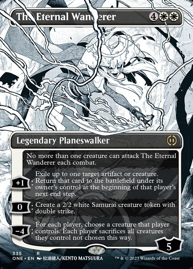 The Eternal Wanderer (Borderless Manga) [Phyrexia: All Will Be One] - Trinity Hobby
