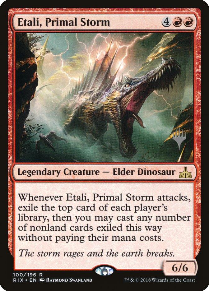 Etali, Primal Storm (Promo Pack) [Rivals of Ixalan Promos] - Trinity Hobby