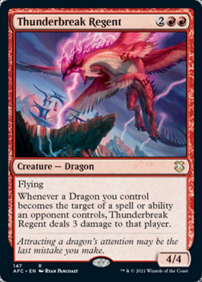 Thunderbreak Regent [Dungeons & Dragons: Adventures in the Forgotten Realms Commander] - Trinity Hobby