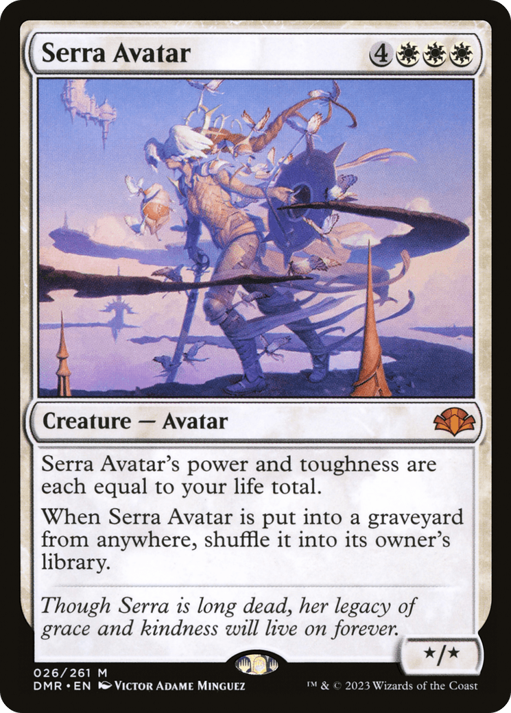 Serra Avatar [Dominaria Remastered] - Trinity Hobby