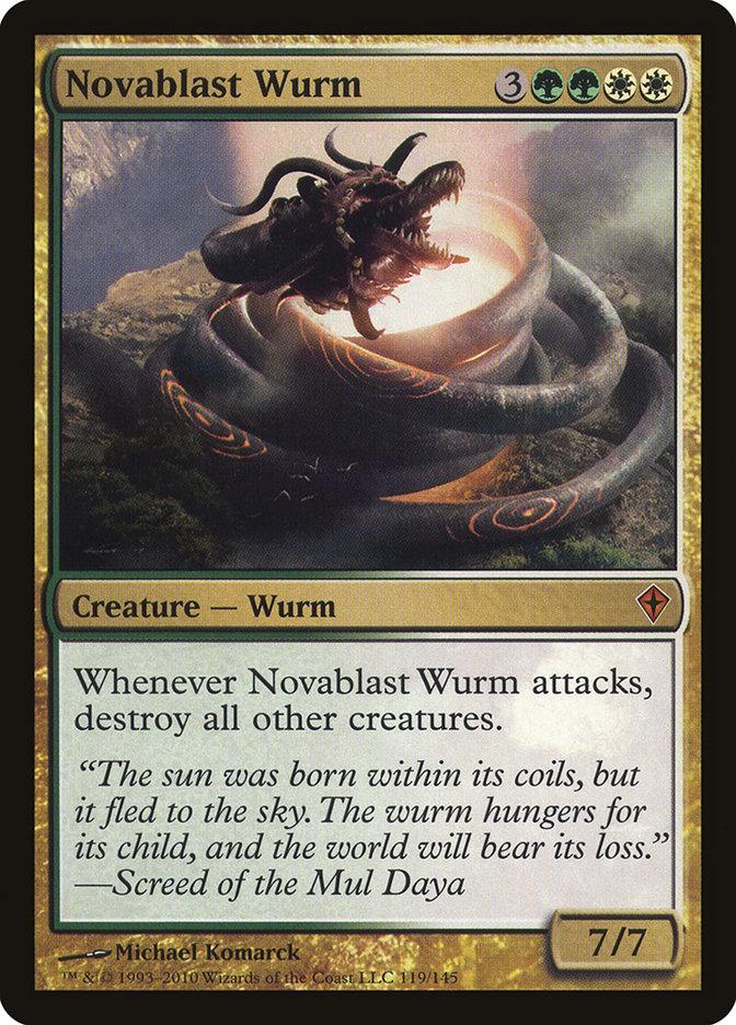 Novablast Wurm [Worldwake] - Trinity Hobby