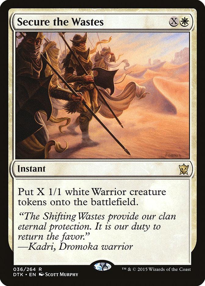 Secure the Wastes [Dragons of Tarkir] - Trinity Hobby