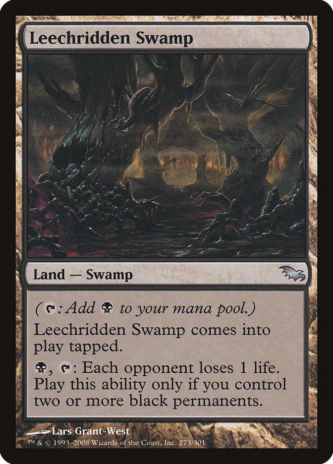 Leechridden Swamp [Shadowmoor] - Trinity Hobby