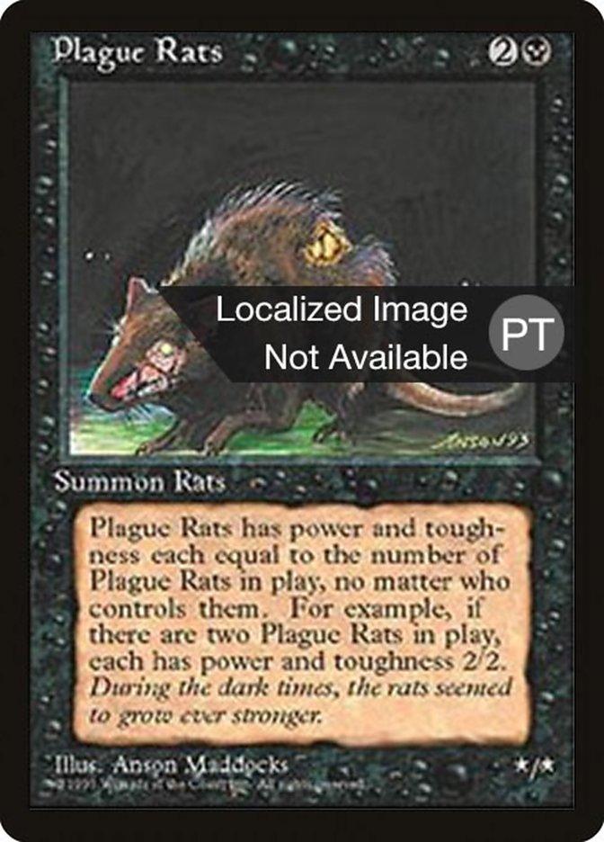 Plague Rats [Fourth Edition (Foreign Black Border)] - Trinity Hobby