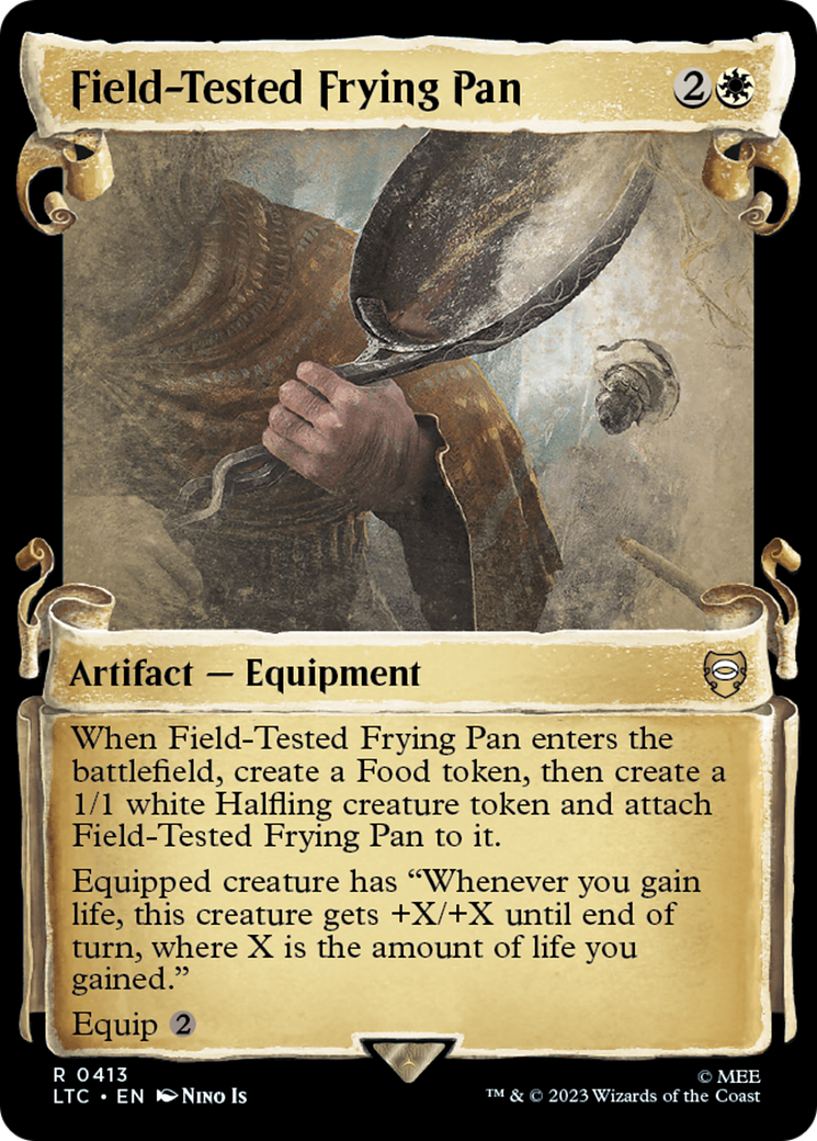 Field-Tested Frying Pan [The Lord of the Rings: Tales of Middle-Earth Commander Showcase Scrolls] - Trinity Hobby