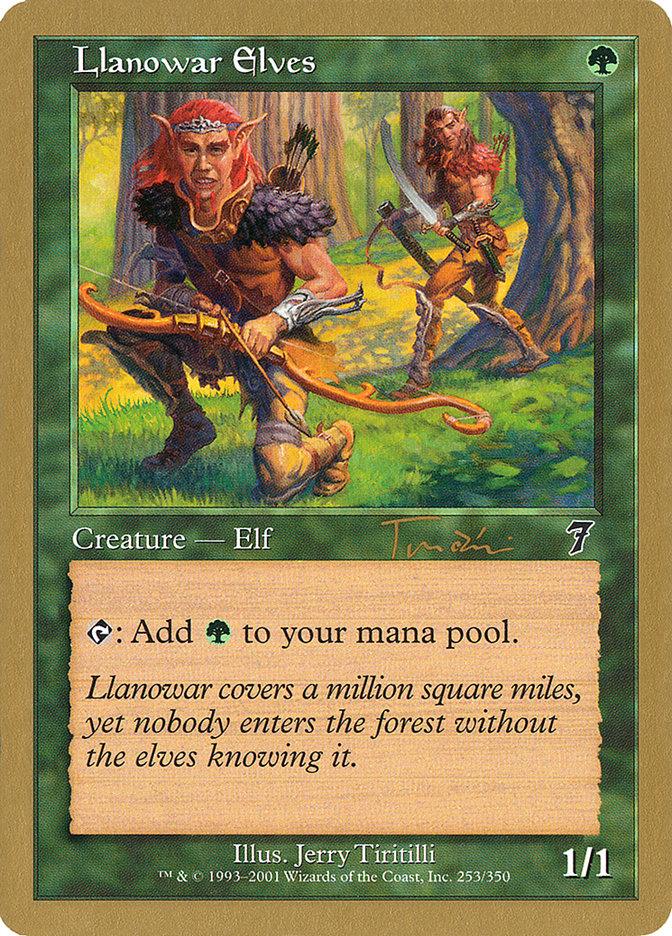 Llanowar Elves (Jan Tomcani) [World Championship Decks 2001] - Trinity Hobby