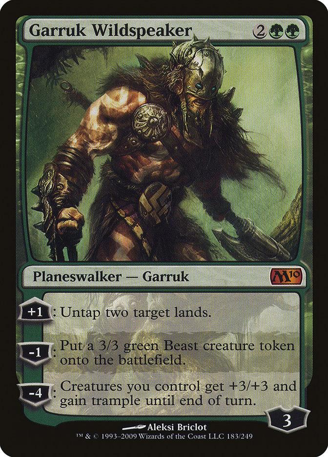 Garruk Wildspeaker [Magic 2010] - Trinity Hobby