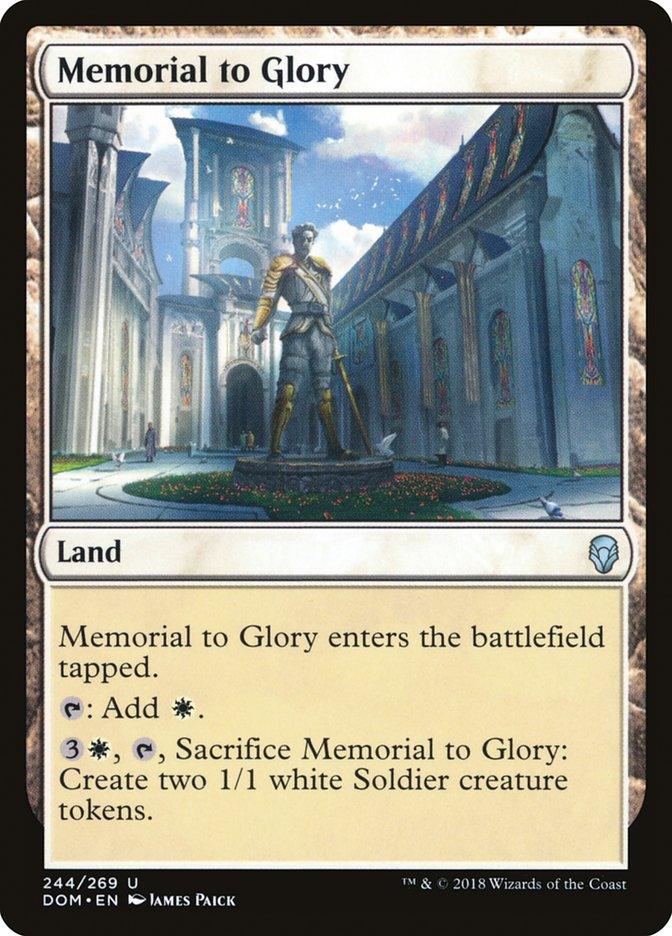 Memorial to Glory [Dominaria] - Trinity Hobby