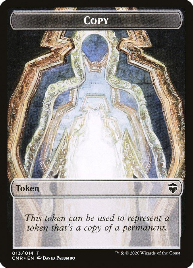 Copy (013) // Spirit Double-Sided Token [Commander Legends Tokens] - Trinity Hobby