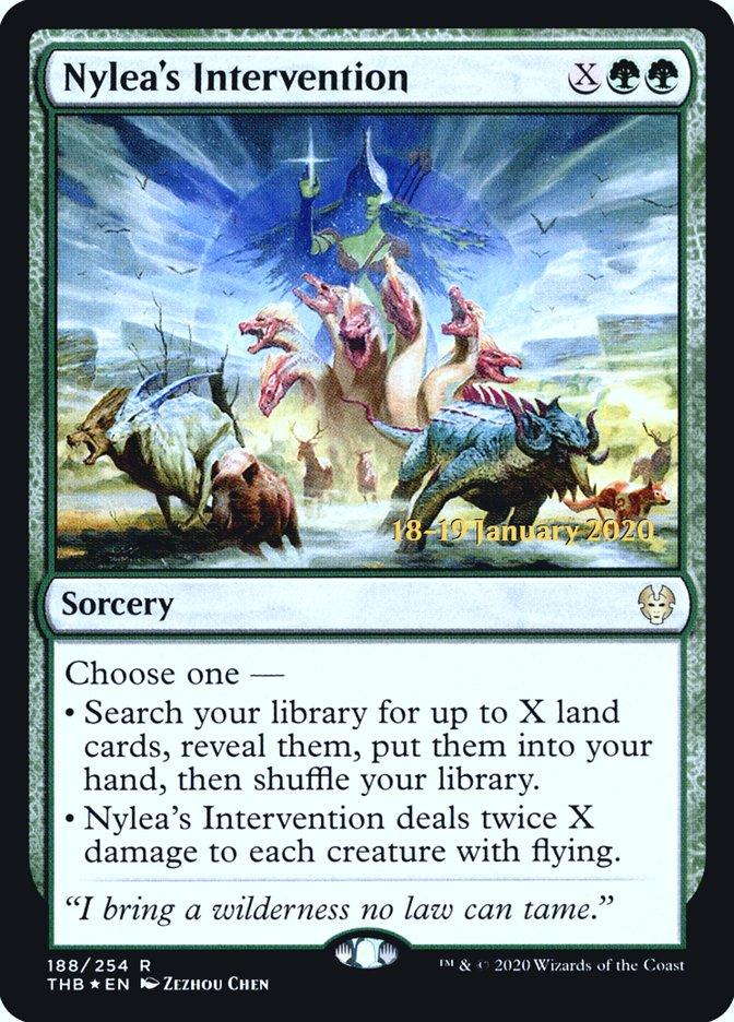 Nylea's Intervention [Theros Beyond Death Prerelease Promos] - Trinity Hobby