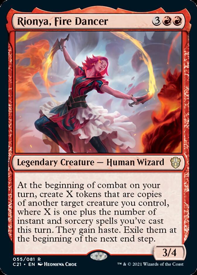 Rionya, Fire Dancer [Commander 2021] - Trinity Hobby